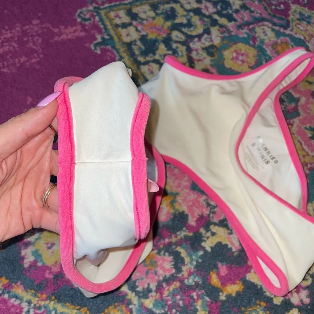 Frankie's Bikinis Cash Terry One Piece Swimsuit